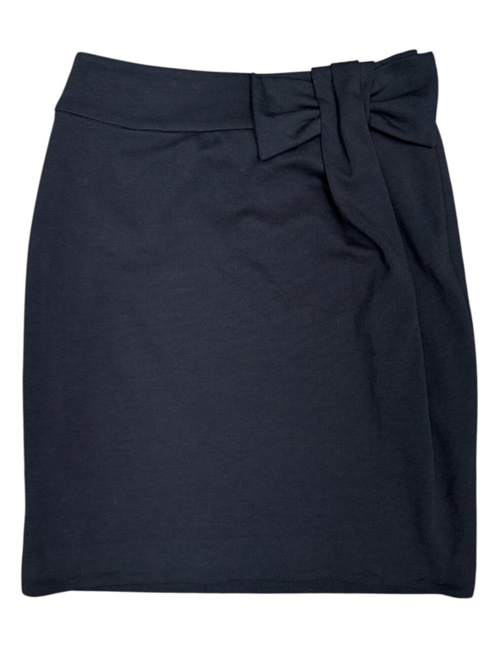 TAIKONHU Women's NEW Anthropologie Black Bow Pencil Skirt | Size 4